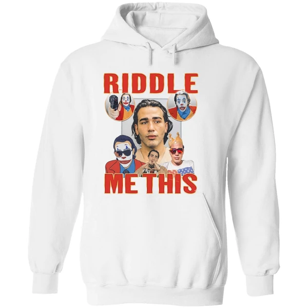 Gypsy Crusader Riddle Me This 90s Bootleg Hoodie - Image 8