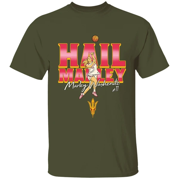 Hail Marley Washenitz Arizona State Sun Devils Shirt - Image 4