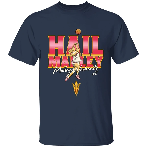 Hail Marley Washenitz Arizona State Sun Devils Shirt - Image 5