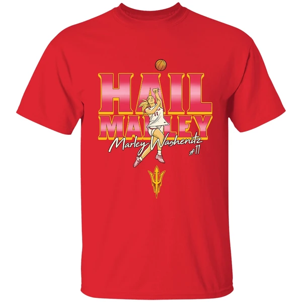 Hail Marley Washenitz Arizona State Sun Devils Shirt - Image 7