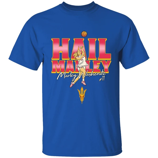 Hail Marley Washenitz Arizona State Sun Devils Shirt - Image 8