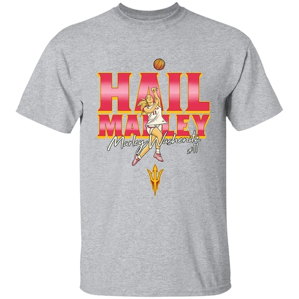 Hail Marley Washenitz Arizona State Sun Devils Shirt - Image 9