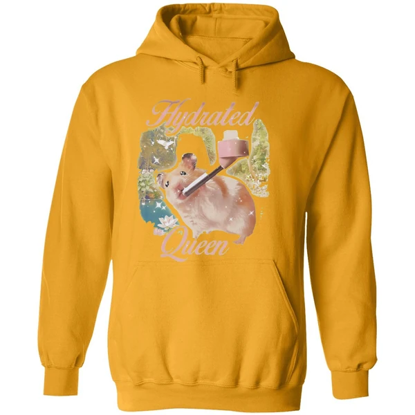 Hamster Hydrated Queen Hoodie