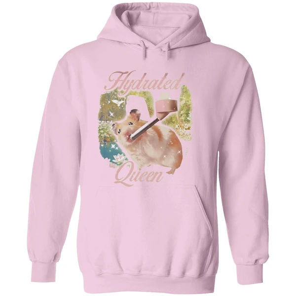 Hamster Hydrated Queen Hoodie - Image 5