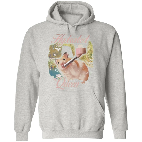 Hamster Hydrated Queen Hoodie - Image 9