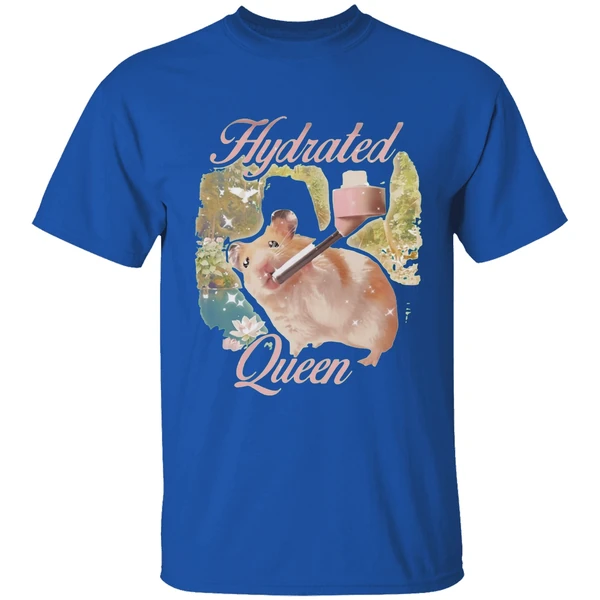 hamster-hydrated-queen-shirt-royalblue