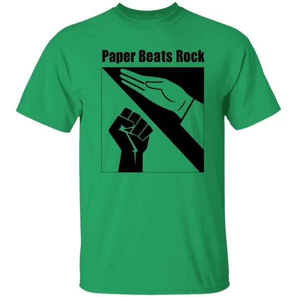 Hands Paper Beats Rock Shirt