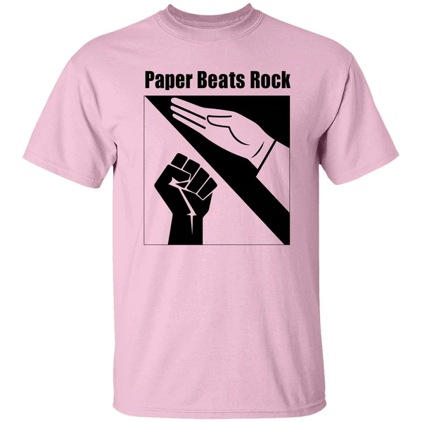 Hands Paper Beats Rock Shirt Hands Paper Beats Rock Shirt