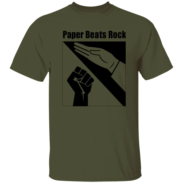 Hands Paper Beats Rock Shirt - Image 3