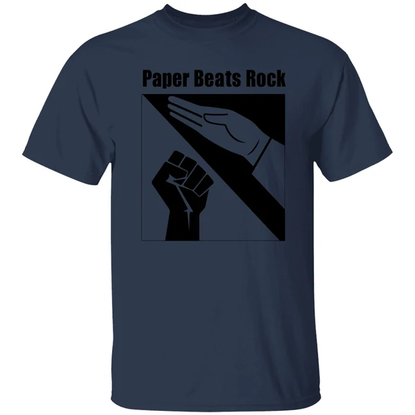 Hands Paper Beats Rock Shirt - Image 4