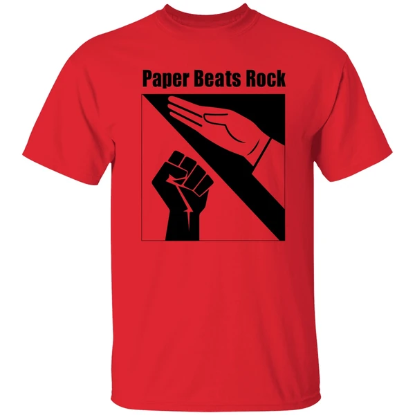 Hands Paper Beats Rock Shirt - Image 6