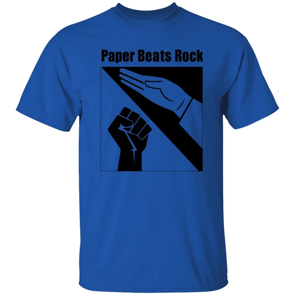 Hands Paper Beats Rock Shirt - Image 7