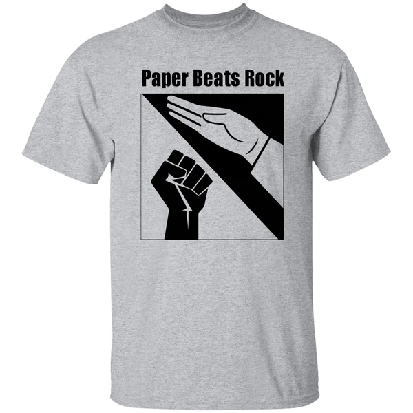 Hands Paper Beats Rock Shirt - Image 8