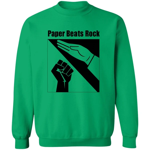 Hands Paper Beats Rock Sweatshirt - Image 2