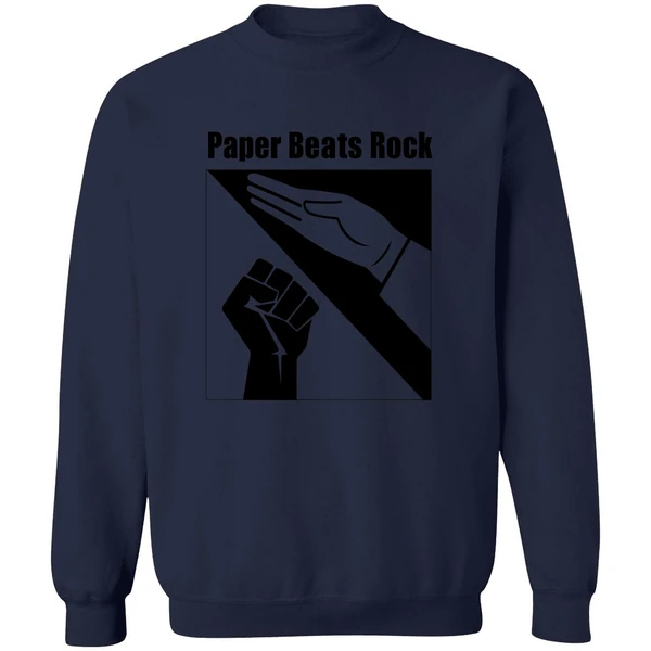 Hands Paper Beats Rock Sweatshirt - Image 5