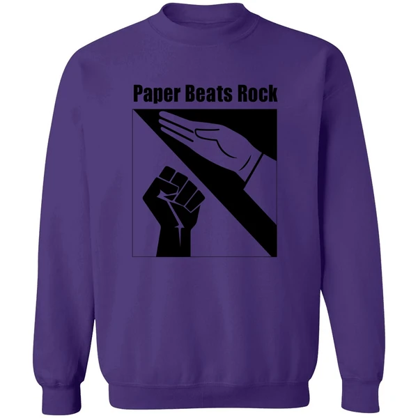 Hands Paper Beats Rock Sweatshirt - Image 6