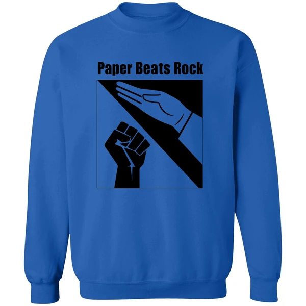 Hands Paper Beats Rock Sweatshirt - Image 8