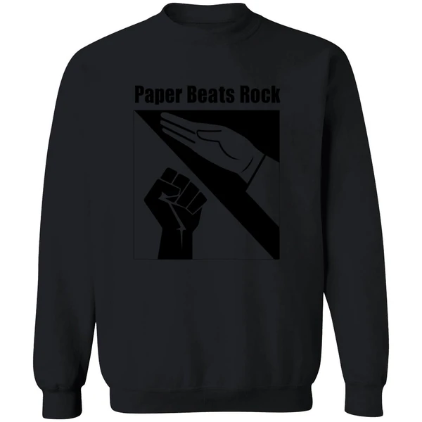 Hands Paper Beats Rock Sweatshirt - Image 9