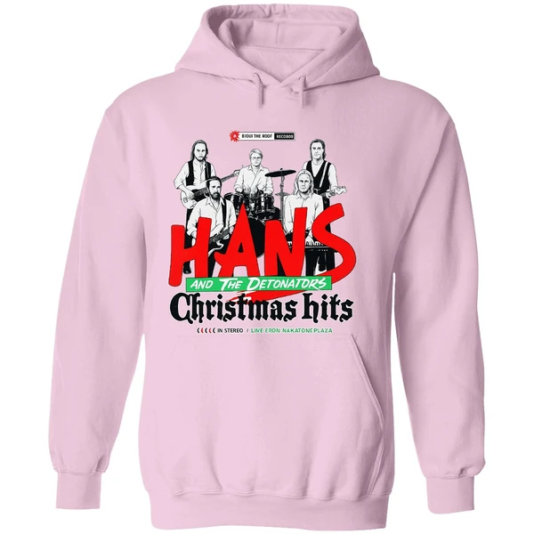 Hans And The Detonators Christmas Hits Hoodie - Image 5
