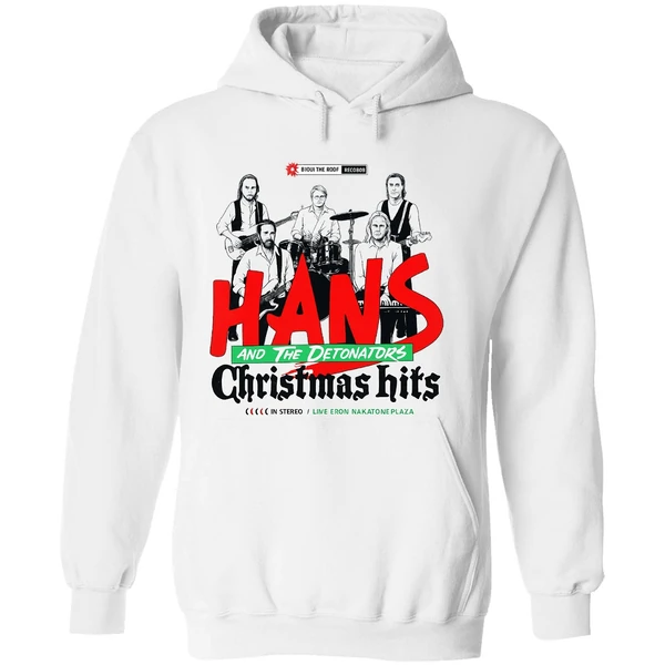 Hans And The Detonators Christmas Hits Hoodie - Image 8