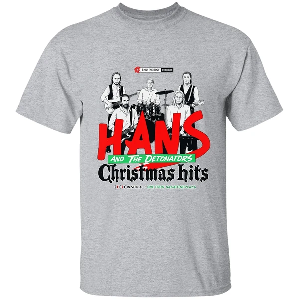 Hans And The Detonators Christmas Hits Shirt - Image 6
