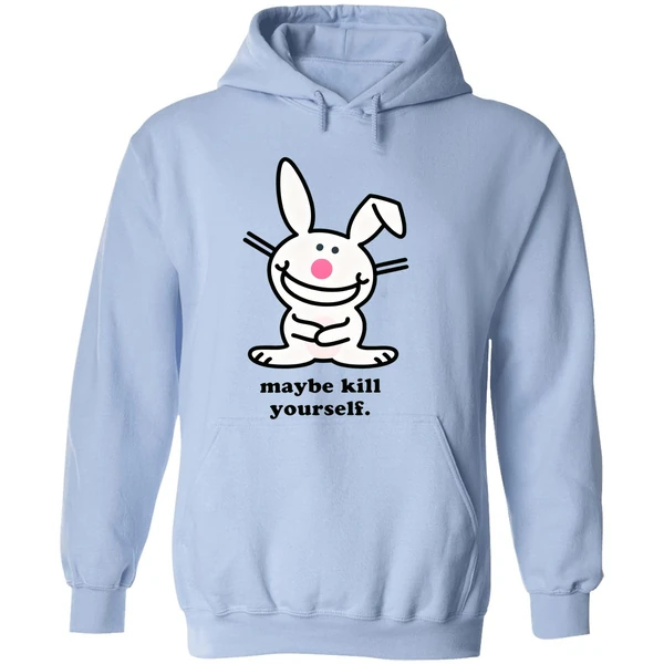 Happy Bunny Maybe Kill Yourself Hoodie - Image 4