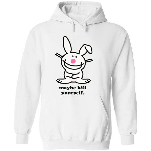 Happy Bunny Maybe Kill Yourself Hoodie - Image 8