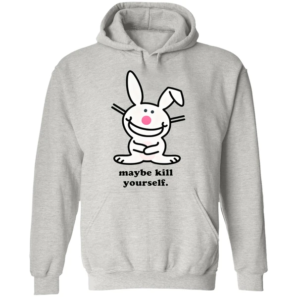 Happy Bunny Maybe Kill Yourself Hoodie - Image 9
