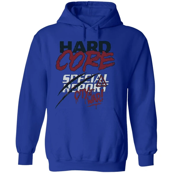 Hard Core With Tony Pope City At War Hoodie - Image 7