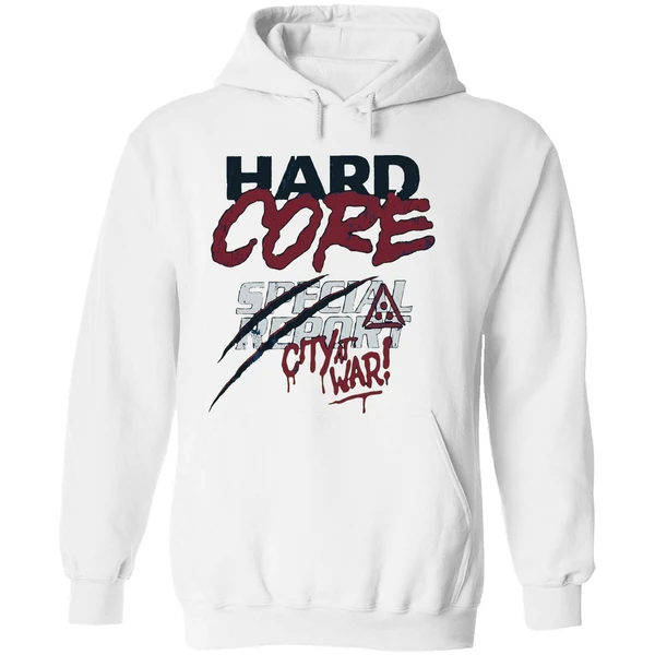 Hard Core With Tony Pope City At War Hoodie - Image 8