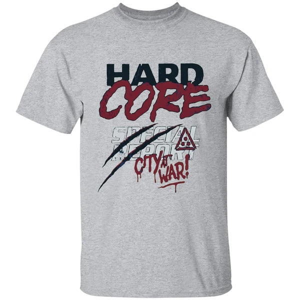 hard core with tony pope city at war shirt sportgrey