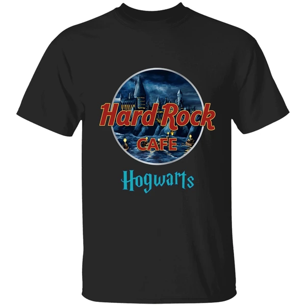 Harry Potter Hard Rock Cafe Hogwarts Shirt