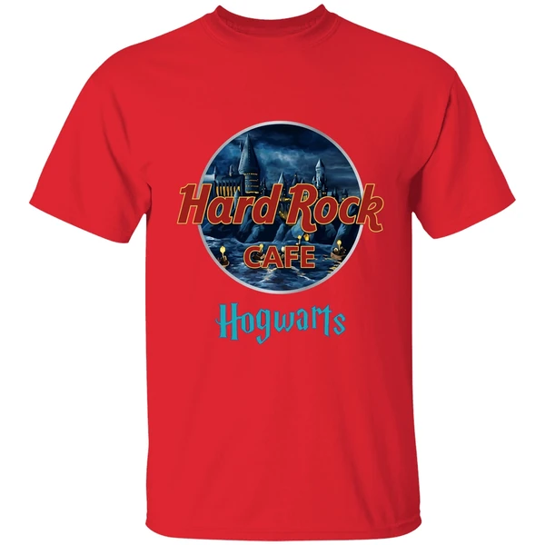 Harry Potter Hard Rock Cafe Hogwarts Shirt - Image 7