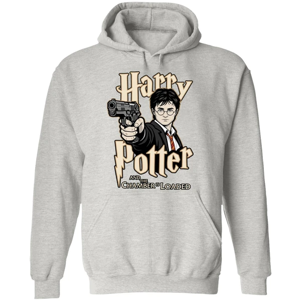 Harrypotter And The Chamber Is Loaded Hoodie - Image 9