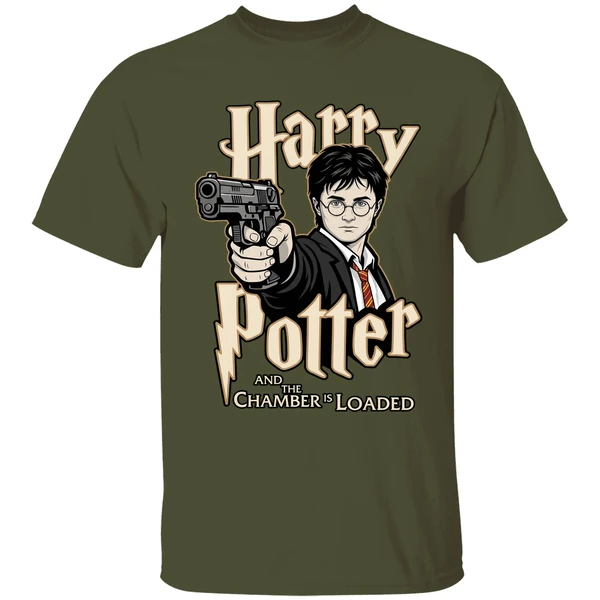 Harrypotter And The Chamber Is Loaded Shirt - Image 9