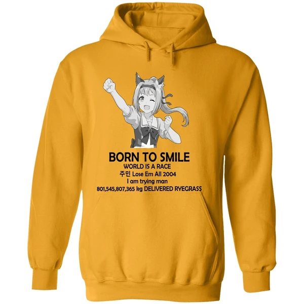 Haru Urara Born To Smile World Is A Race Lose Em All 2004 Hoodie