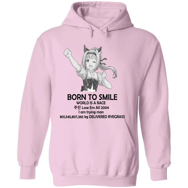 Haru Urara Born To Smile World Is A Race Lose Em All 2004 Hoodie - Image 5