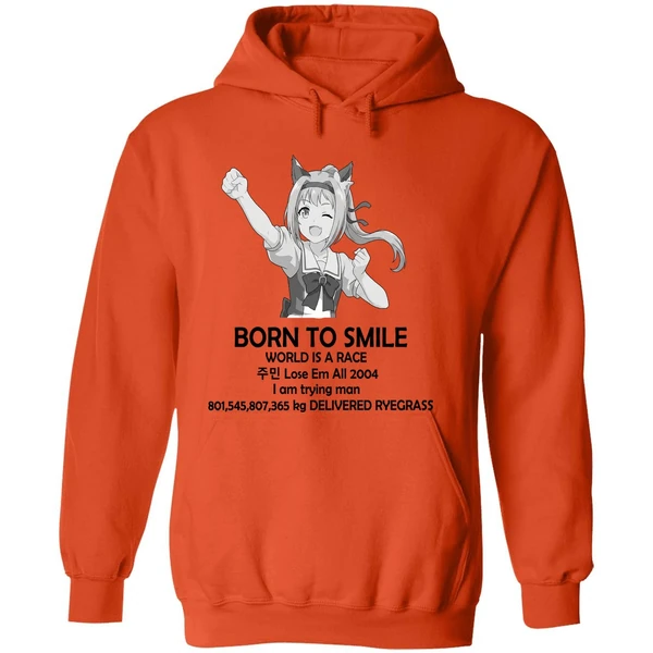 Haru Urara Born To Smile World Is A Race Lose Em All 2004 Hoodie - Image 6