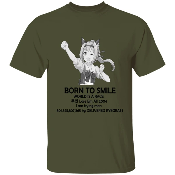 Haru Urara Born To Smile World Is A Race Lose Em All 2004 Shirt - Image 9