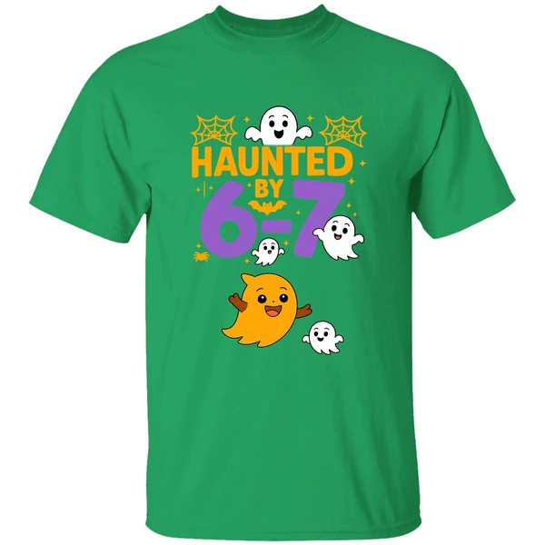 Haunted By 6 7 Halloween Six Seven Shirt
