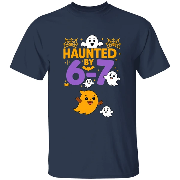 Haunted By 6 7 Halloween Six Seven Shirt - Image 4