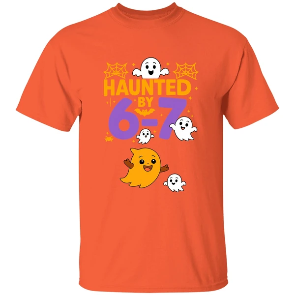 Haunted By 6 7 Halloween Six Seven Shirt - Image 5