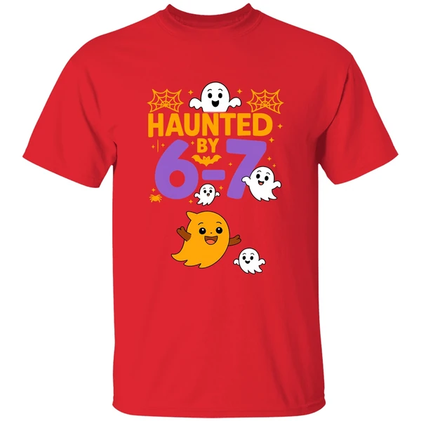 Haunted By 6 7 Halloween Six Seven Shirt - Image 6