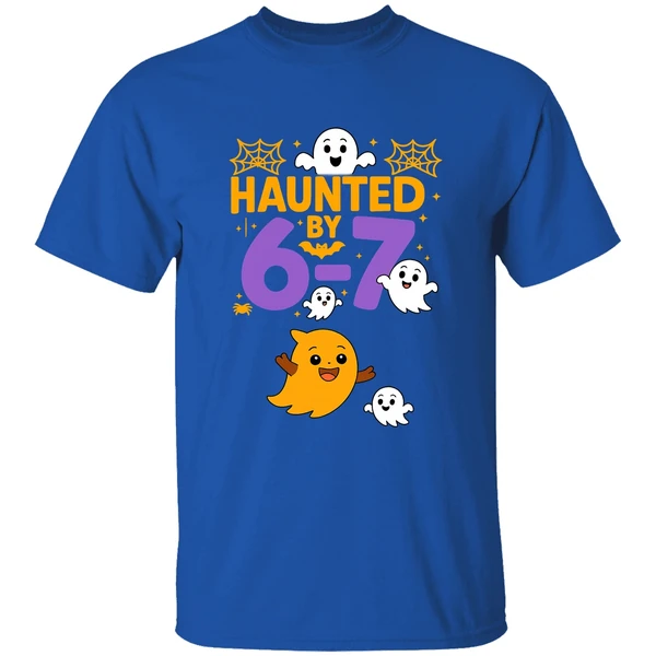 Haunted By 6 7 Halloween Six Seven Shirt - Image 7