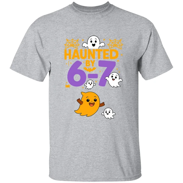 Haunted By 6 7 Halloween Six Seven Shirt - Image 8