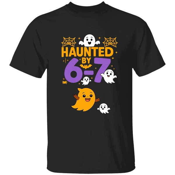 Haunted By 6 7 Halloween Six Seven Shirt - Image 9