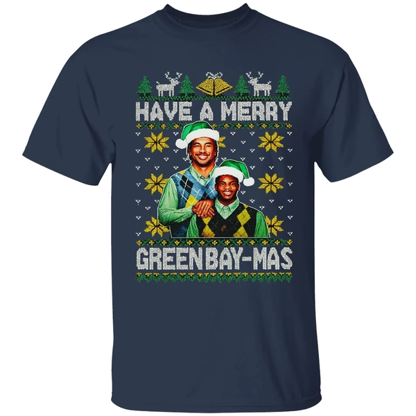 Have A Merry Green Bay Mas Football Christmas Shirt - Image 5