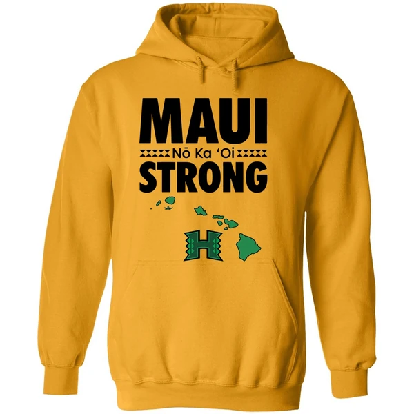 Hawaii Rainbow Warriors Maui Strong Hoodie