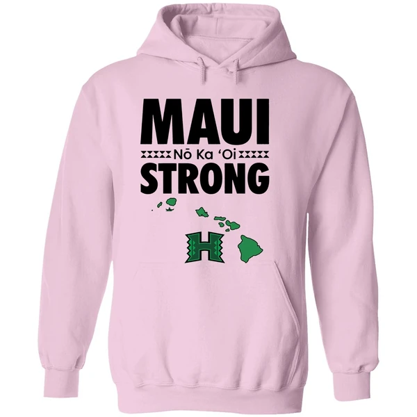 Hawaii Rainbow Warriors Maui Strong Hoodie - Image 5
