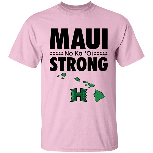 Hawaii Rainbow Warriors Maui Strong Shirt - Image 2